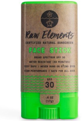 Raw Elements Face Stick Natural Sunscreen Spf 30