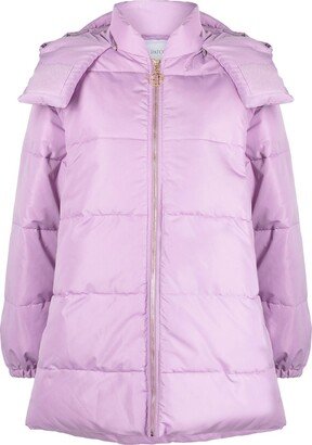 Detachable Sleeves Puffer Coat