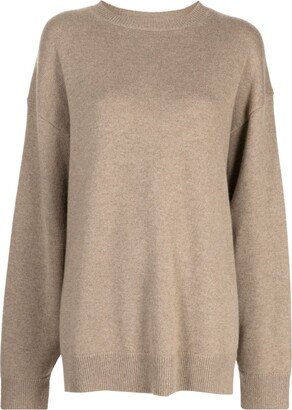 Crew-Neck Cashmere Jumper-AI