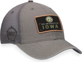 Men's Olive, Gray Iowa Hawkeyes Oht Military-Inspired Appreciation Joe Trucker Adjustable Hat - Olive, Gray