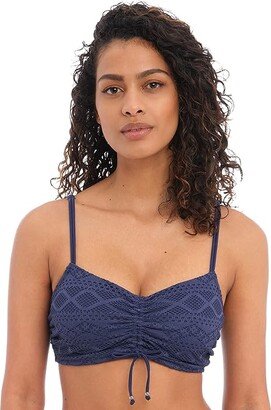 Sundance - Underwire Bralette Bikini Top (Denim) Women's Swimwear