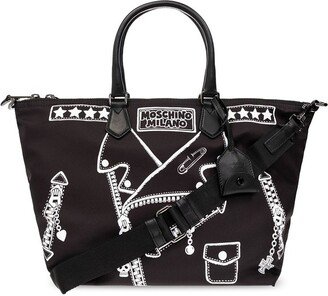 Logo Detailed Top Handle Bag-AD