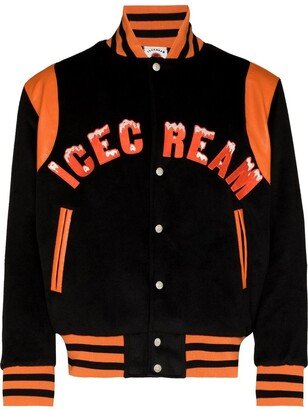 Varsity Style Bomber Jacket