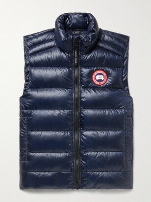 Crofton Slim-Fit Quilted Recycled Nylon-Ripstop Down Gilet