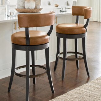 Aiken Low Back Swivel Bar & Counter Stool