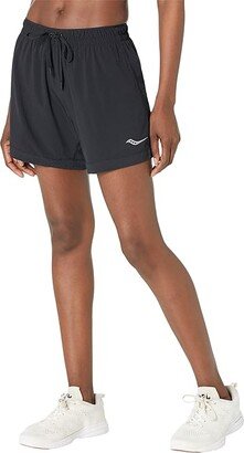 Outpace 5 Shorts (Black) Women's Clothing