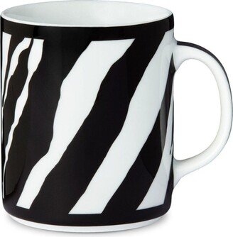 Zebra-Print Porcelain Mug