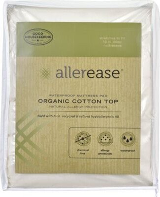 Organic Cotton Top Cover Waterproof Mattress Pads