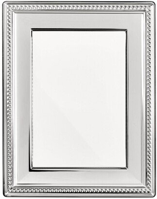 Perles 10cm x 15cm silver-plated picture frame