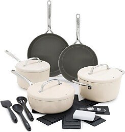 GP5 15 Piece Ceramic Nonstick Cookware Set