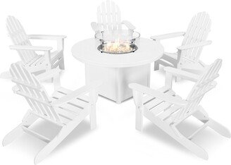 6-piece Conversation Set with Fire Pit Table