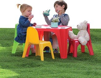 Austiom Leading LLC Children's Table & Chair Set, Multi-Color