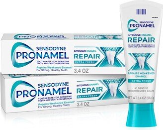 Sensodyne Pronamel Extra Fresh Intensive Enamel Repair Toothpaste - 3.4oz/2ct