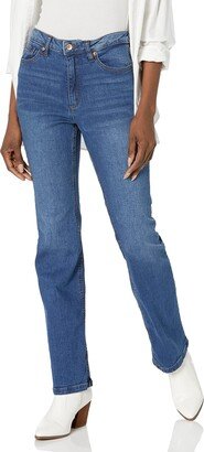 Women's HIGH Rise Fly Front 5-PKT Boot Cut