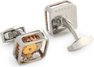 Square Gear Cufflinks