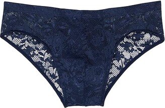 Never Say Never Men's Comfort Micro Brief (Navy Blue) Men's Underwear