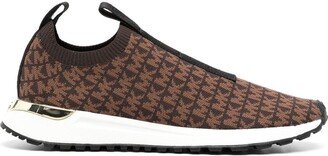 Bodie monogram slip-on sneakers