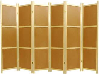 Handmade Wood Cork Board Room Divider