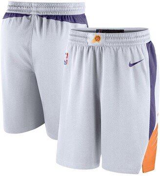 Men's White, Purple Phoenix Suns 2020/21 Association Edition Performance Swingman Shorts - White, Purple