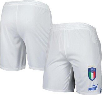 Men's White Italy National Team Replica DryCELL Shorts