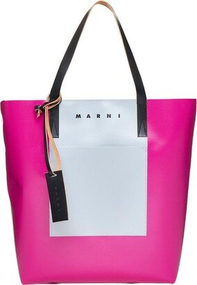 Tribeca Two-Tone Shopping Bag