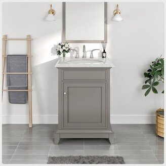 Elitist 24 Gray Bathroom Vanity