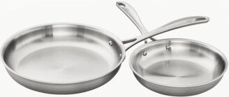 Spirit 3-ply 2-pc Stainless Steel Fry Pan Set