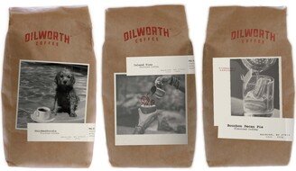 Dilworth Coffee Ground Coffee, Premium Flavored Variety Coffee Bundle, 36 Ounces Pack