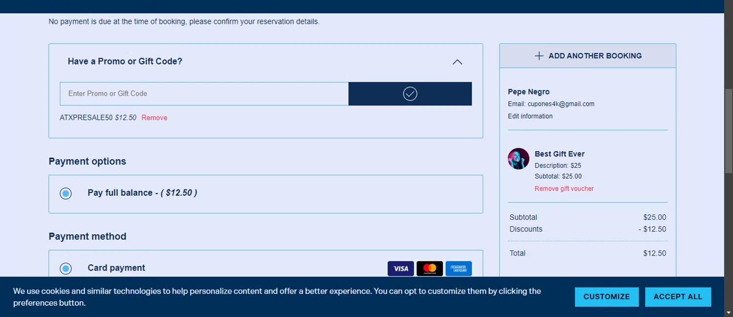 where to use Activate Games promo code box