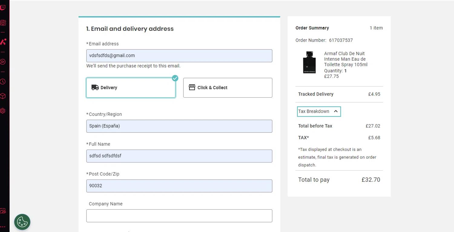 where to use Allbeaut promo code box