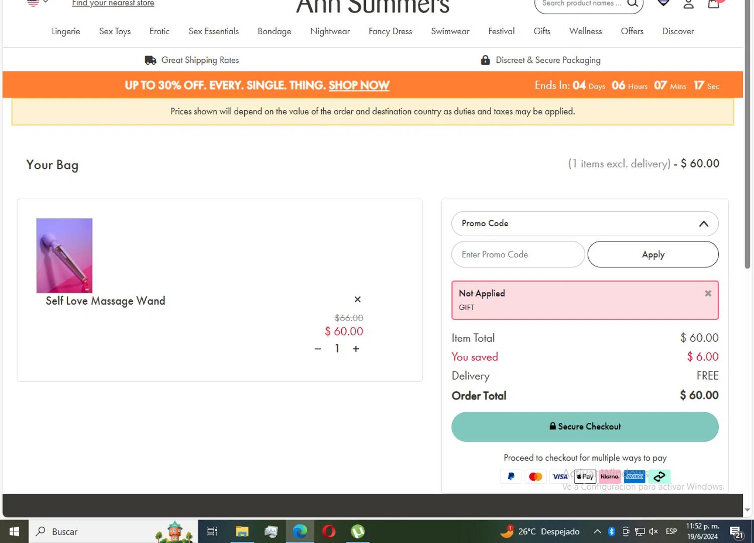 how to use Ann Summers coupons