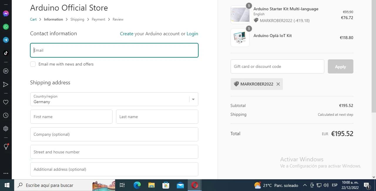 how to use Arduino coupons