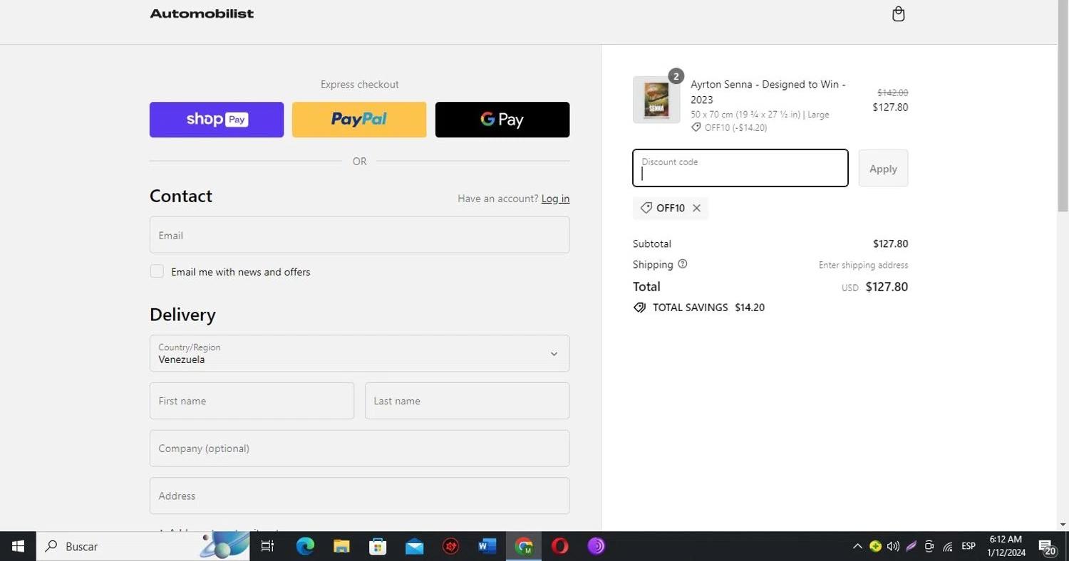 how to use Automobilist coupons