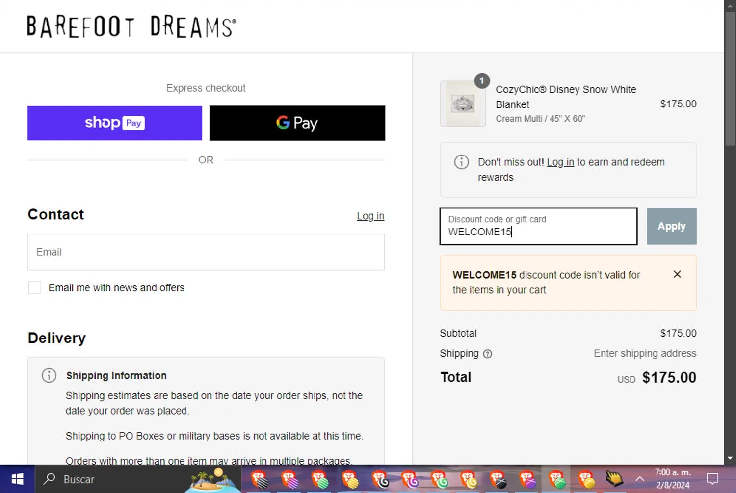 how to use Barefoot Dreams coupons