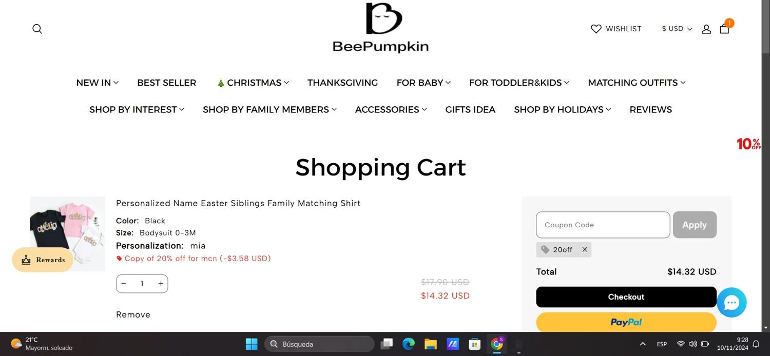 how to use BeePumpkin coupons