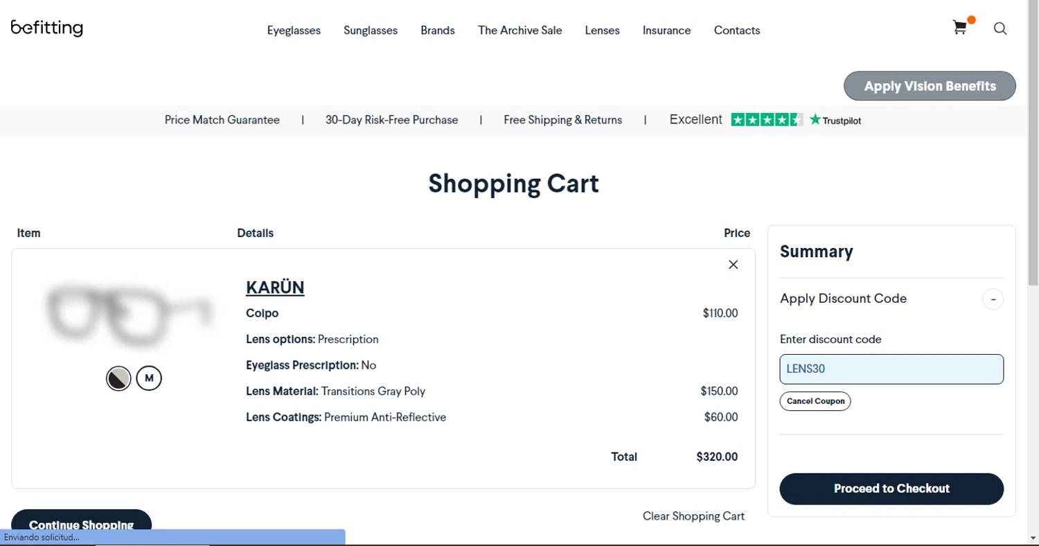 how to use Befitting coupons