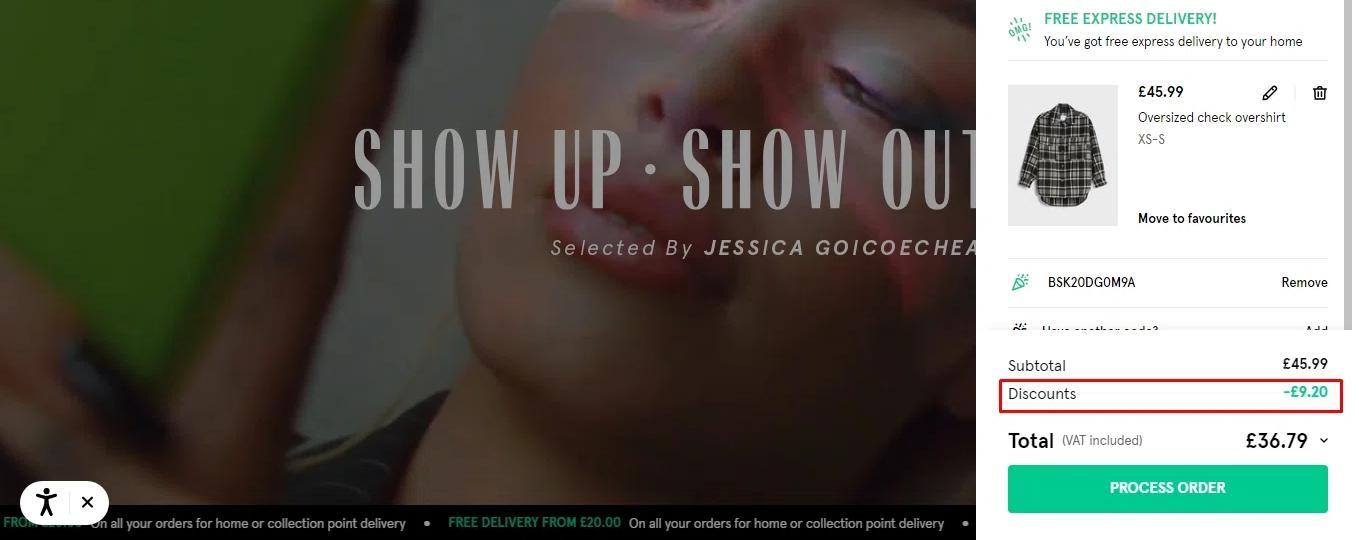 how to use Bershka UK coupons