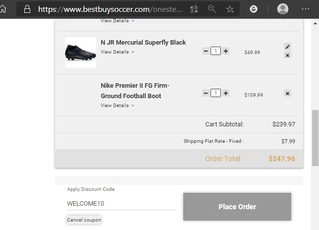 how to use Best Buy Soccer coupons