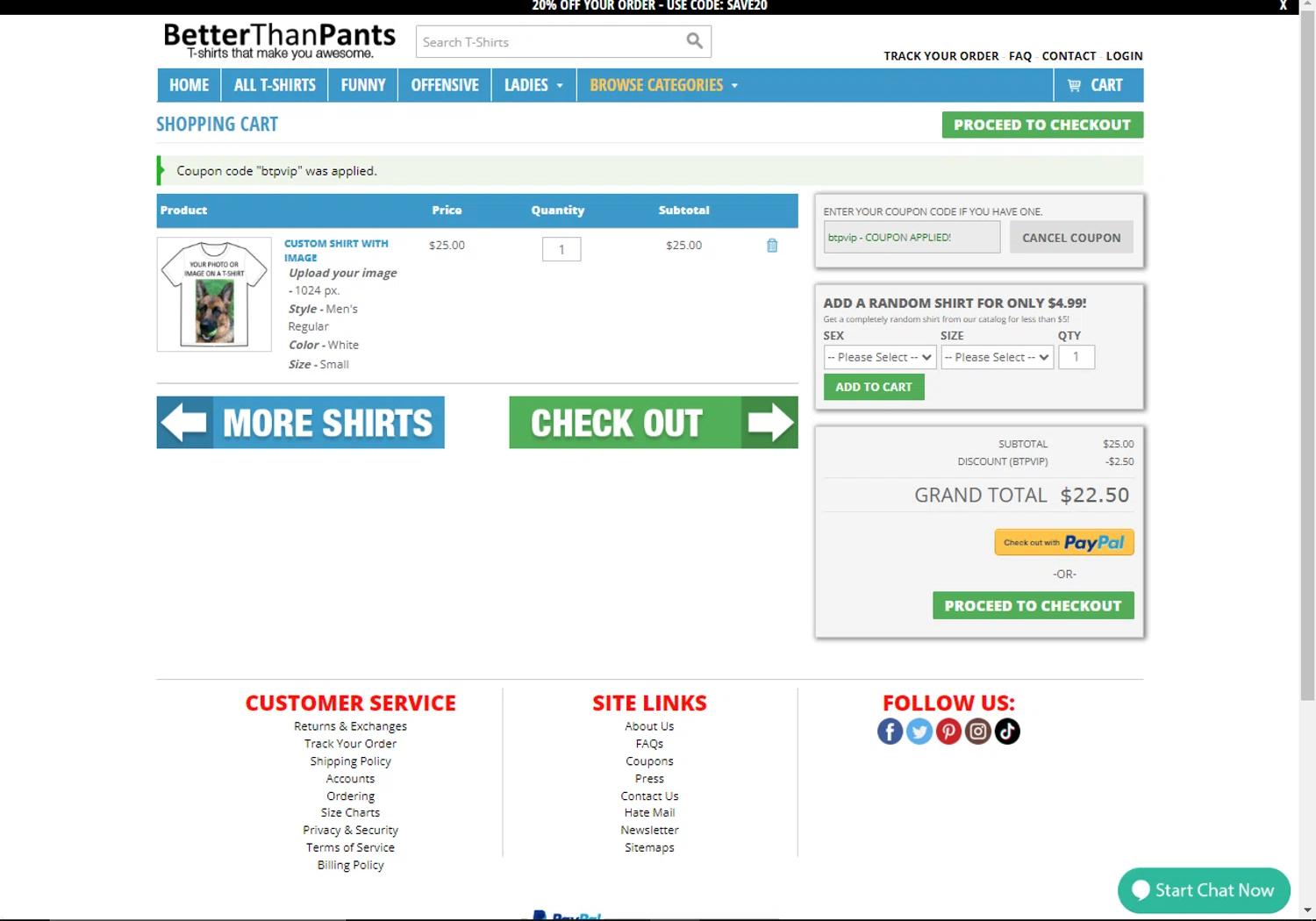 how to use Better Than Pants coupons