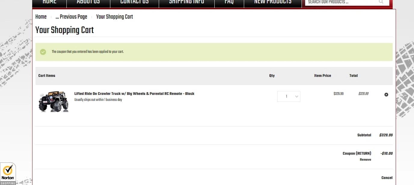 how to use Big Toys Green Country coupons