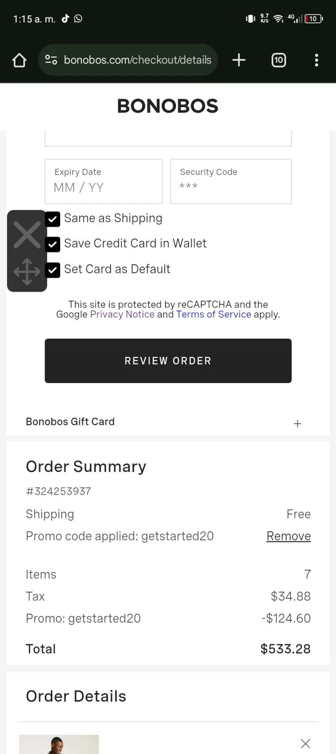how to use Bonobos coupons