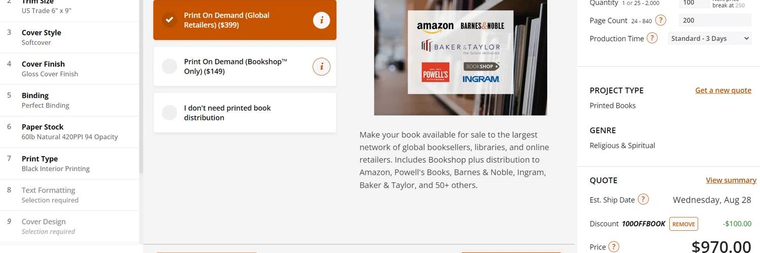 how to use Bookbaby coupons