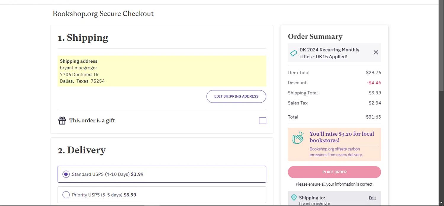 how to use Bookshop coupons