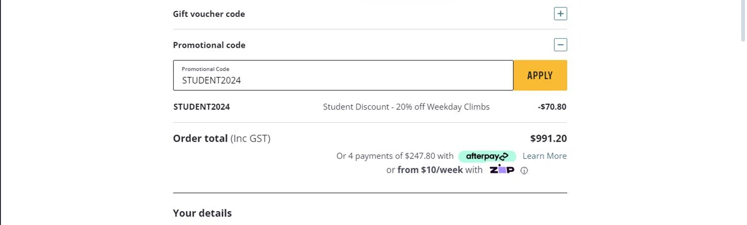 how to use BridgeClimb Sydney coupons