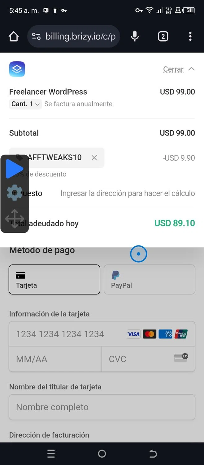 how to use Brizy coupons