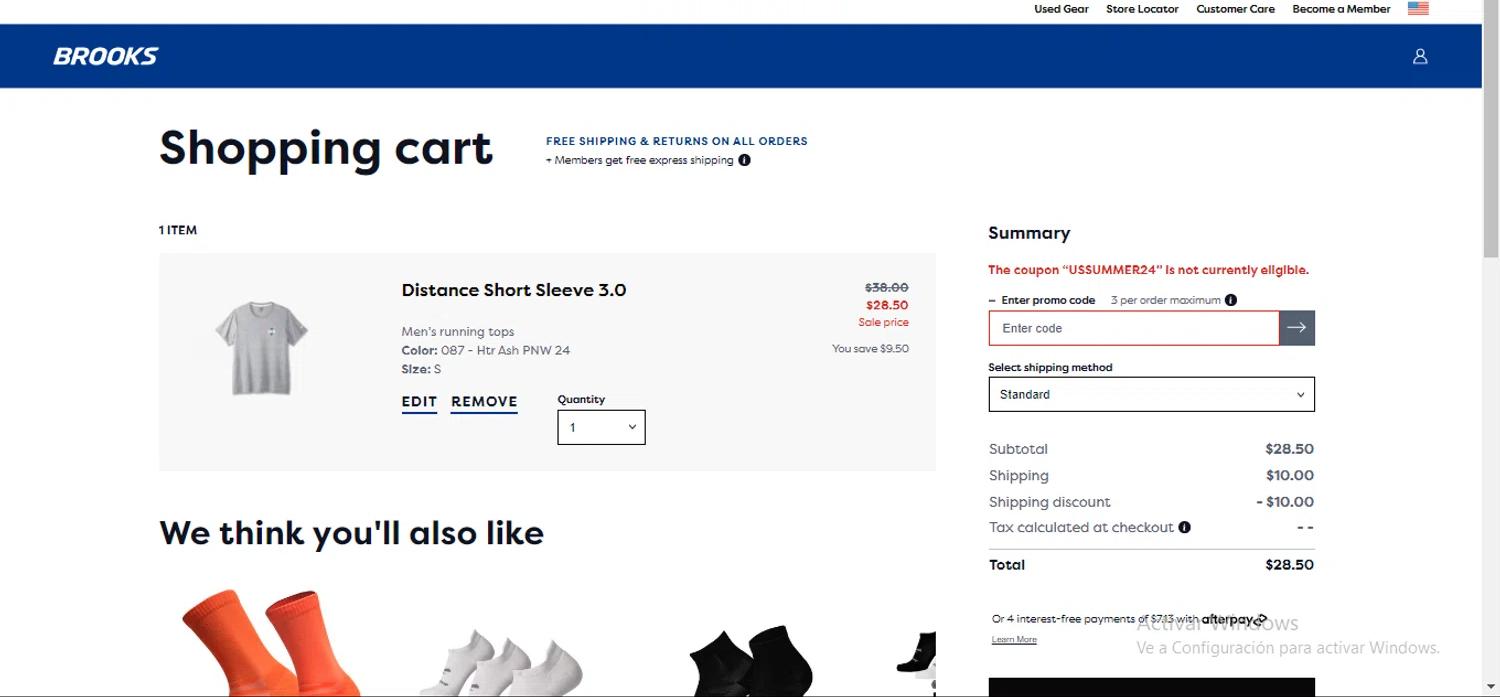 how to use BrooksRunning coupons