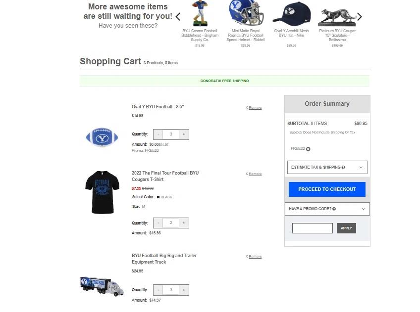 how to use BYU Store coupons