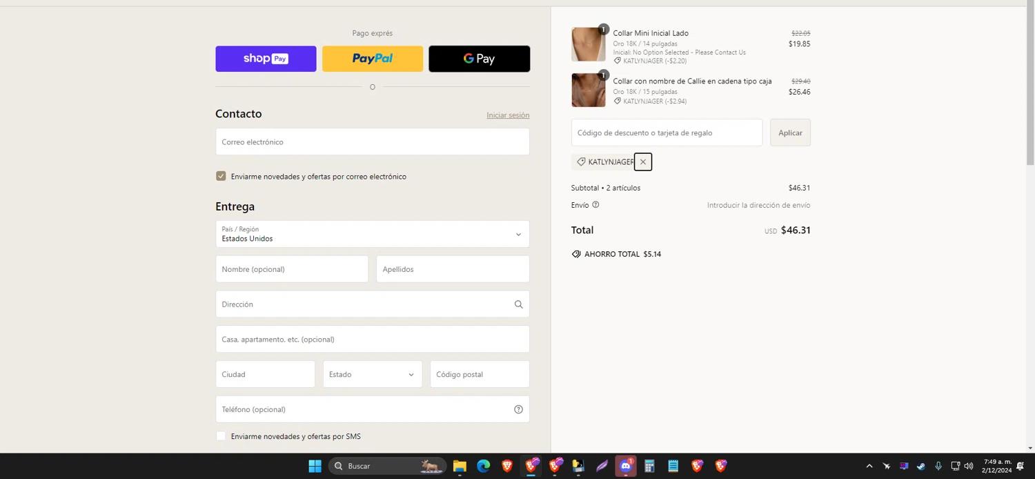 how to use Caitlyn Minimalist coupons
