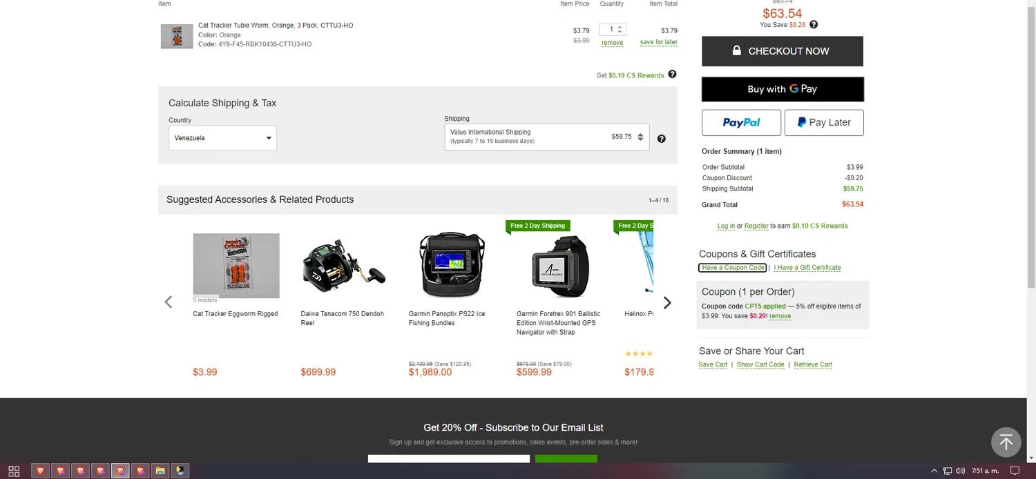 where to use CampSaver promo code box