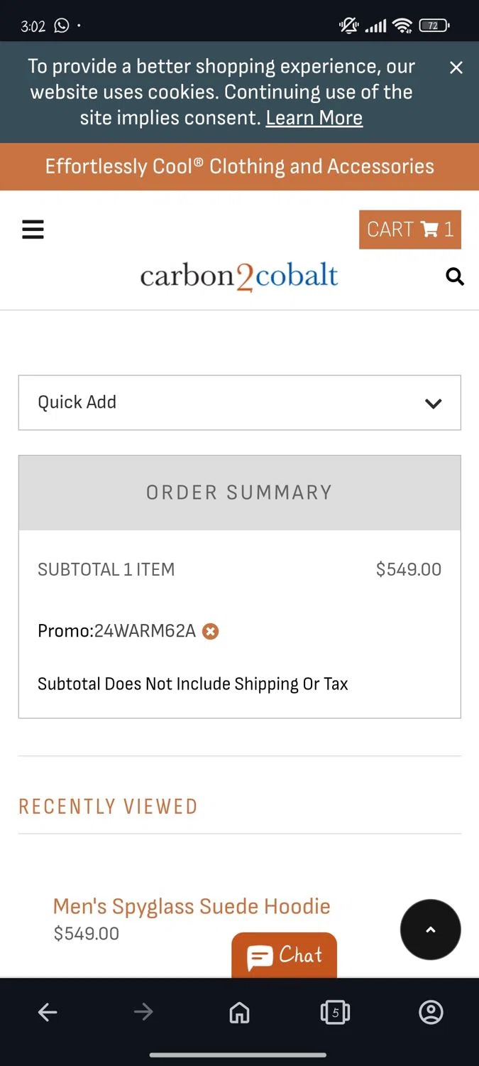 how to use Carbon 2 Cobalt coupons